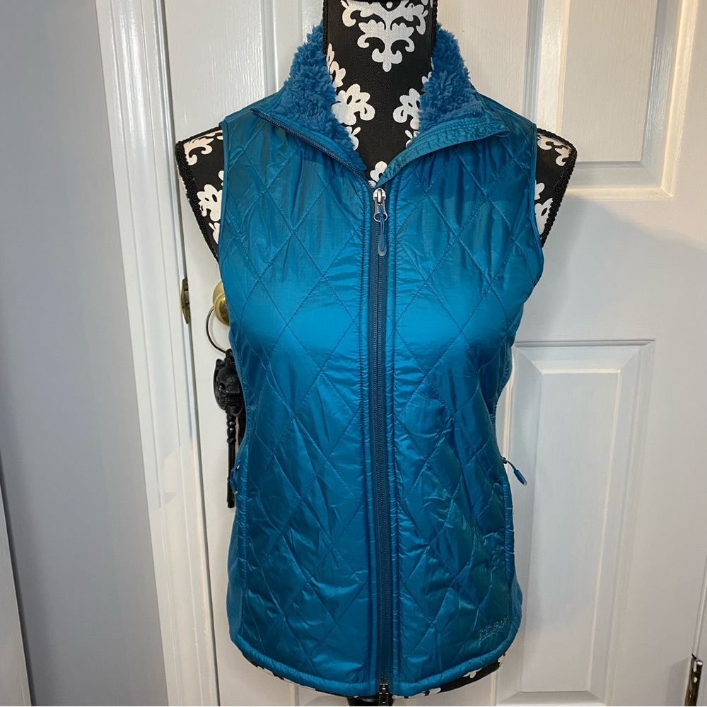 L.L. Beans Fleece Lined Fitness Vest XS NWT